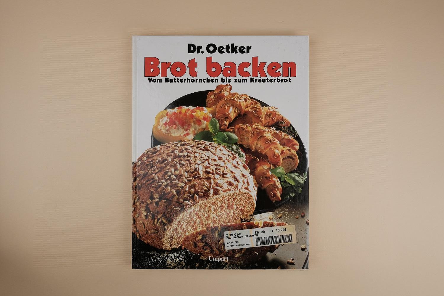 DR. OETKER  Brotbacken
